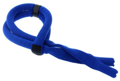 Sicher und stylisch unterwegs: Sportliches schwimmfähiges Brillenband in Blau