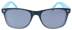 Montana Eyewear Sonnenbrille MP10C in Schwarz/Blau - Grau mit polarisierenden Gläsern