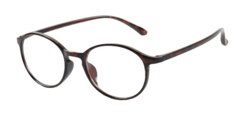 WERNER - Moderne Fertiglesebrille in angesagter Panto - Form in Havanna