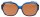 Polarisierende OFAR Überbrille / Sonnenbrille in Blau mit Etui in Leinenoptik