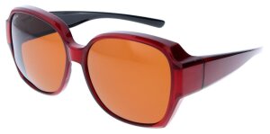 Polarisierende OFAR Überbrille / Sonnenbrille in Rot...