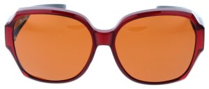 Polarisierende OFAR Überbrille / Sonnenbrille in Rot...