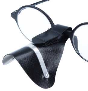Nasenschutz für Brillen in schwarz