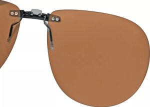 Sonnenschutz-Vorhänger mit Polarisation in Braun (80...