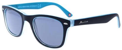 Montana Eyewear - polarisierende Sonnenbrille M42F in Marineblau aus hochwertigen Kunststoff
