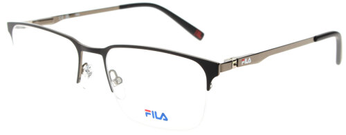 Dezente Nylor - Fassung von FILA 207 0K56 mit Federscharnier in Schwarz - Matt / Gun