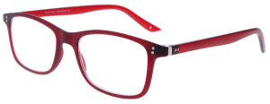 Rote Unisex-Lesebrille MONTANA MR72C aus leichtem Kunststoff
