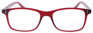Rote Unisex-Lesebrille MONTANA MR72C aus leichtem Kunststoff