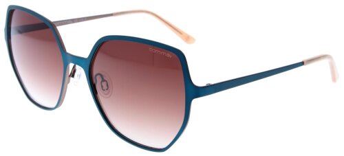 Stylische Comma Sonnenbrille - 77169 Petrol 55/17 Vollrand, 99,00 €