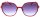 Stylische Sonnenbrille - 77169 in Rot 55/17 Vollrand