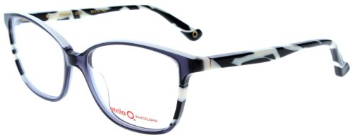 Etnia Barcelona ETOSHA ZEBK - Damenfassung mit Federscharnier in Schwarz-Weiß