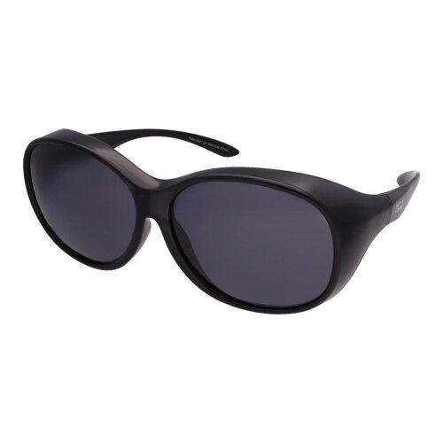 Schwarze ACTIVE SOL Überbrille / Sonnenbrille MEGA CAT 4 mit Polarisation
