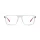 Trendige Herren - Brillenfassung DOPPLER 30407L GO10 aus Acetat in Kristall/Orange