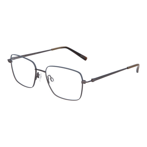 Dezente Herren - Brillenfassung 8165 aus Titan in Grau/Braun