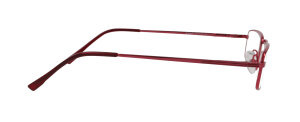 Lesehilfe / Lesebrille mit Federscharnier ANTJE in Rot im zeitlosen Design