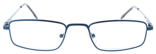 Lesehilfe / Lesebrille mit Federscharnier ANTJE in Blau im zeitlosen Design