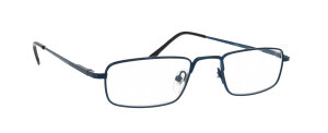 Lesehilfe / Lesebrille mit Federscharnier ANTJE in Blau im zeitlosen Design