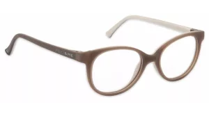 Moderne MILO & ME Kinderbrille SARA in Taupe/Taupe...