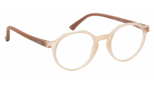 MILO & ME Kinderbrille Billie 1304116 T91 in Nude/Terracotta aus flexiblem Kunststoff inkl. Zubehör