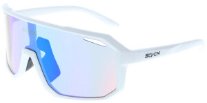 Weiß-Grün/Blaue Sonnenbrille / Sportbrille...
