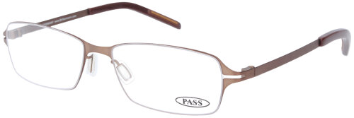 Schlichte Damen - Brillenfassung PASS  P281 Col. 183 in Kupfer