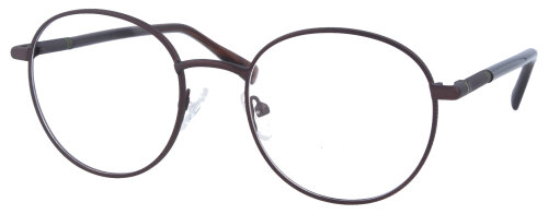 Metall - Bifokalbrille Hannelore in Bronze mit dezentem Rahmen und individueller Sehstärke