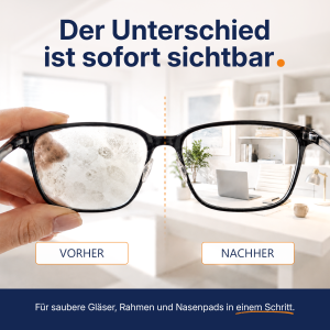 Original Brillenbad Vitrus - 100 ml Konzentrat in praktischer Flasche
