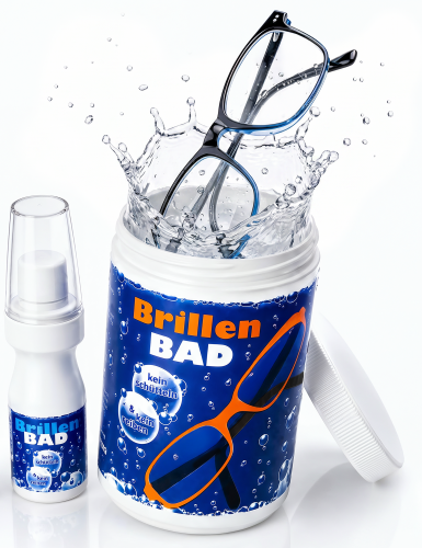 Original Brillenbad Vitrus inklusive 100 ml Reinigungskonzentrat