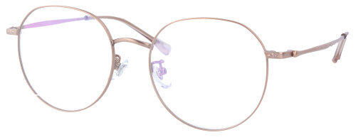 Stilvolle Komplettbrille Freya mit Vollrand-Metallfassung und individueller Sehstärke