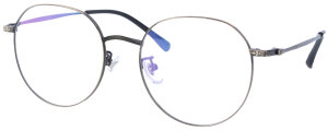 Stilvolle Komplettbrille Freya mit Vollrand-Metallfassung...
