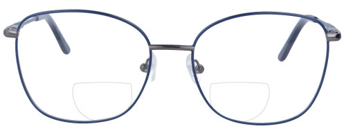 Elegante Bifokalbrille Rosalie dezentem Rahmen und individueller Sehstärke