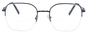 Schwarze Nylor - Bifokalbrille Sophie mit Federscharnier...
