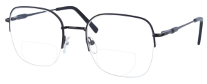 Schwarze Nylor - Bifokalbrille Sophie mit Federscharnier...
