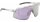 Leader LOPE Sportbrille in Grau mit Verglasungsclip und lila Verspiegelung