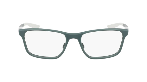 NIKE Kunststoff - Brillenfassung in Matt Grün im sportlichen Design