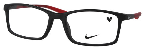 NIKE Kunststoff - Brillenfassung für Damen in Schwarz/Rot
