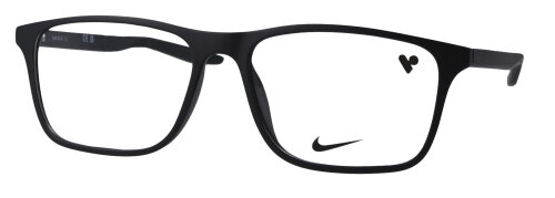 NIKE Kunststoff - Brillenfassung für Herren in Matt Schwarz