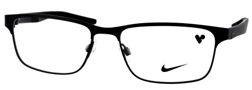 NIKE Metall - Brillenfassung für Herren in Schwarz mit klassischem Design
