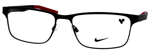 NIKE Metall - Brillenfassung für Herren in Schwarz mit klassischem Design