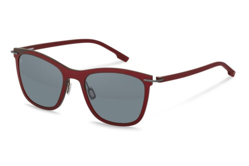 Rodenstock - Stylische Kunststoff Brillenfassung R3349 B in Dunkelrot