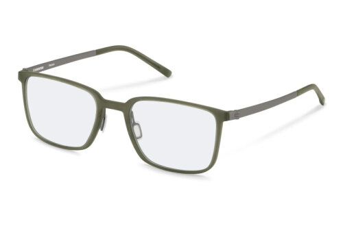 Rodenstock - Stylische Brillenfassung R7173 B aus Titan in Olive / Grau