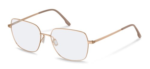 Rodenstock Damen-Brillenfassung R2664 C aus Edelstahl in Gold