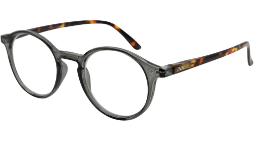 Moderne Fertiglesebrille SASHA aus robustem Kunststoff mit Federscharnier