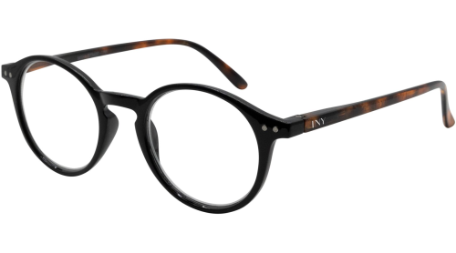 Moderne Fertiglesebrille SASHA aus robustem Kunststoff mit Federscharnier