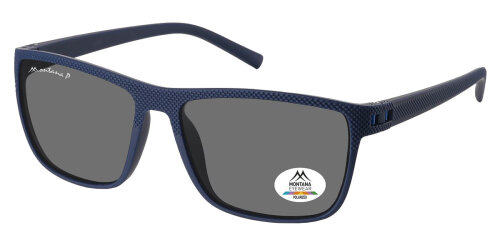 Montana Eyewear Kunststoff-Sonnenbrille MP198C mit großen polarisierenden Gläsern in grauer Tönung