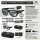 Montana Überbrille / Sonnenbrille mit polarisierenden Gläsern und grauer Tönung - inklusive Etui