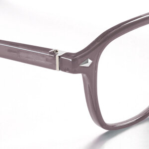 Hochwertige Lesehilfe JULIUS in Grau mit komfortablem Federscharnier in verschiedenen Sehstärken