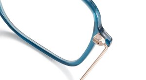 Etnia Barcelona GATE 520 in Petrol - Roségold 52/16 Kunststofffassung