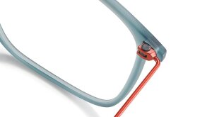 Etnia Barcelona SWITCH 540 in Petrol - Rot 54/16 Kunststofffassung Vollrand