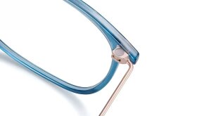 Etnia Barcelona TILE 530 in Petrol - Roségold 53/14 Kunststofffassung Vollrand